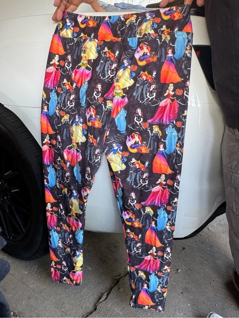 Amelia Rose Disney Princess Halloween Leggings Size TC
